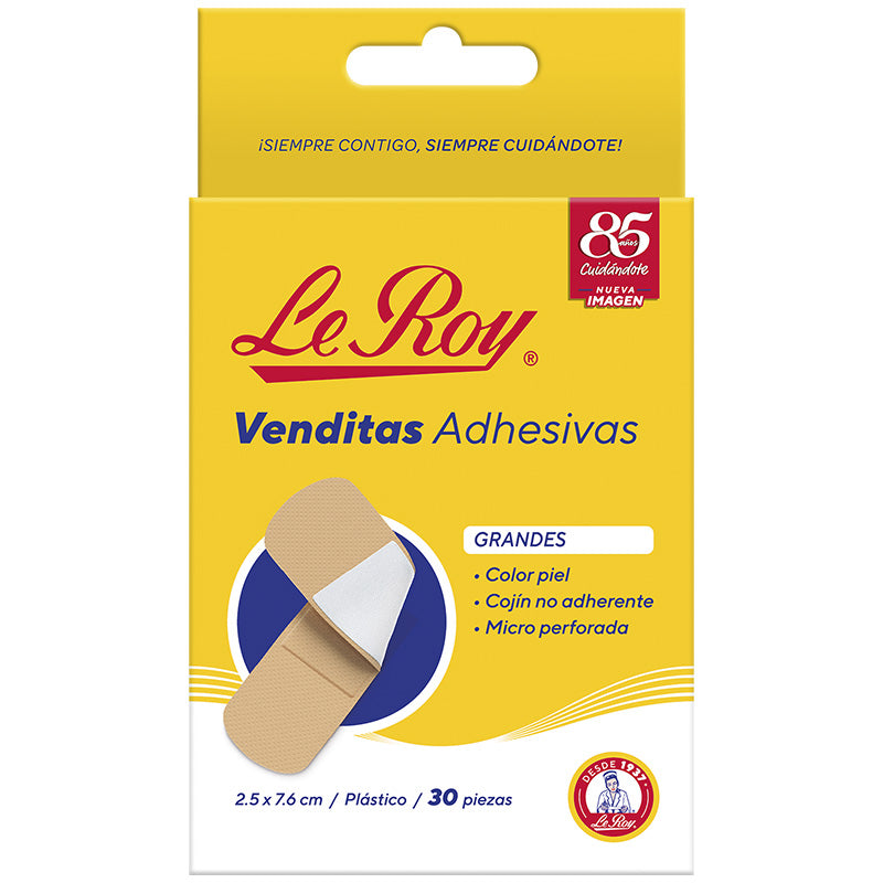 Vendita Adhesiva Grande de 2.5 X 7.6 cm - Paq con 9 cajillas de 30 pz c/u