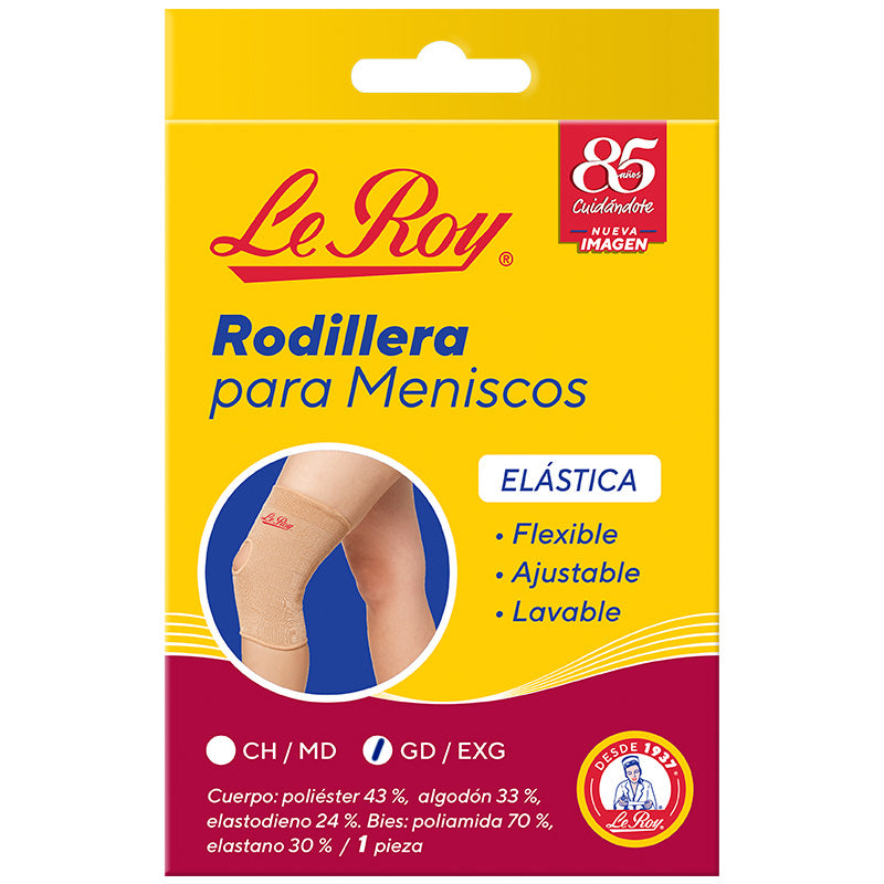 Rodillera de Menisco Elástica G/EXG - Paq con 6 pz