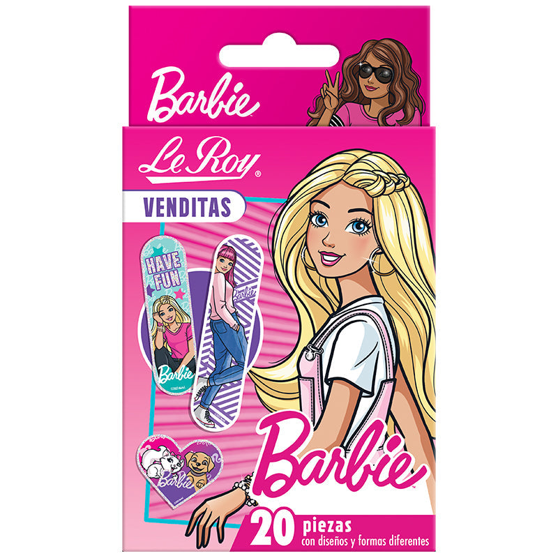 Barbie Venditas Adhesivas - Paq con 20 cajillas de 20 pz c/u