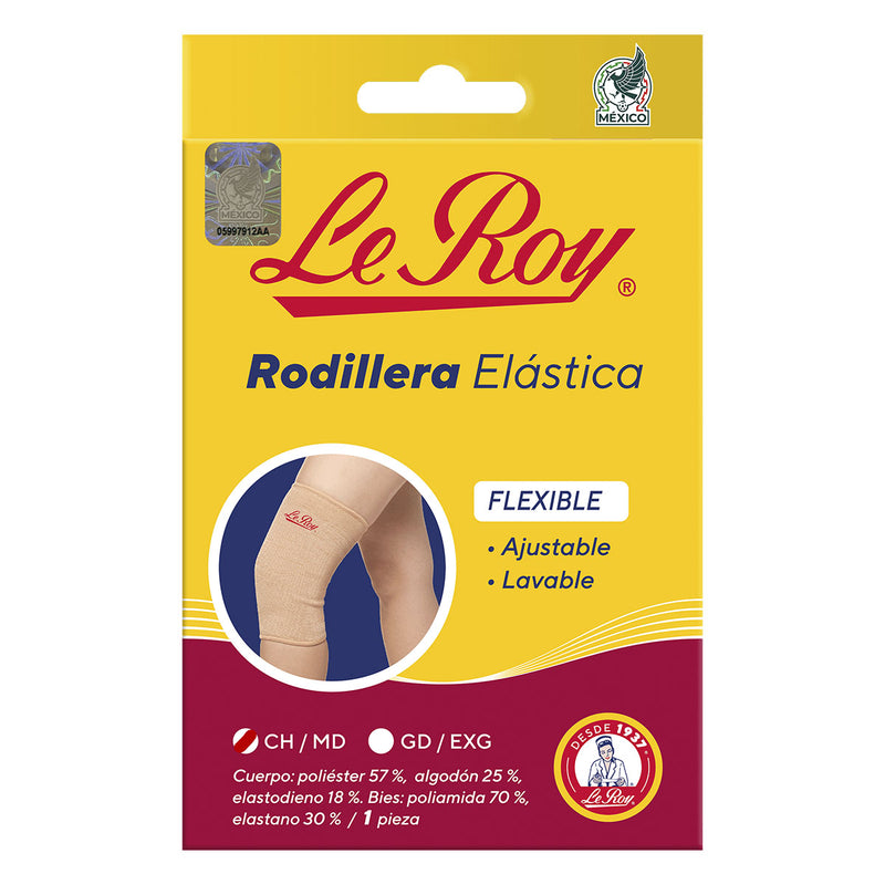 Rodillera Elástica CH/M - Paq con 6 pz