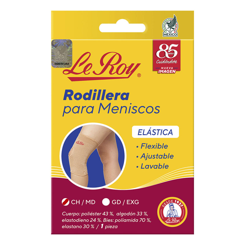 Rodillera de Menisco Elástica CH/M - Paq con 6 pz