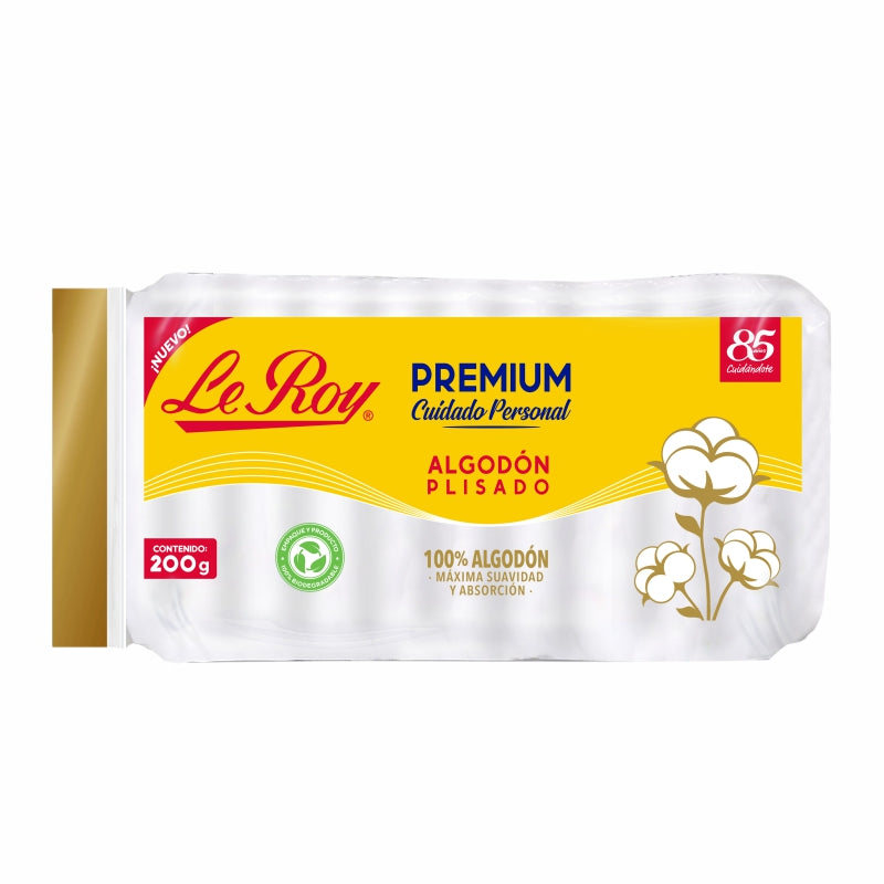 Le Roy Premium Algodón Plisado 200G