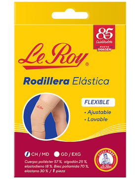 Le Roy Rodillera Elástica CH/MD con 1 pieza
