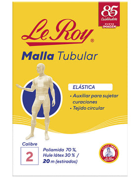 Le Roy Malla Tubular Cal. 2 x 20 m con 1 pieza