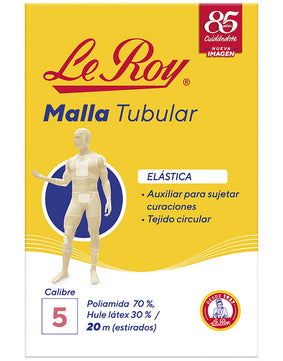 Le Roy Malla Tubular Cal. 5 x 20 m con 1 pieza