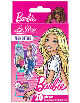 Le Roy Barbie Venditas Adhesivas Surtidas con 20 piezas
