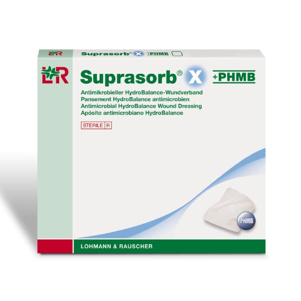Lohmann & Rauscher Suprasorb X+PHMB, Apósito antimicrobiano (Biguanida)